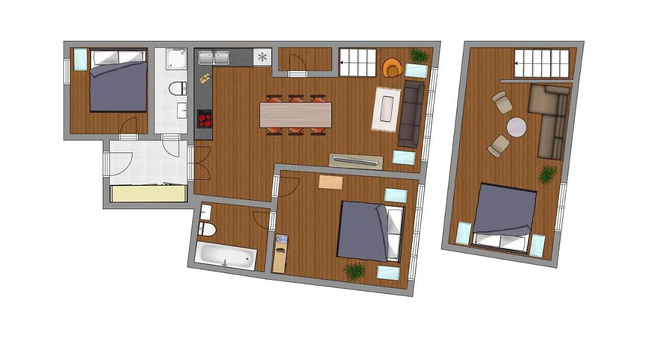 Appartement Wenceslas Square Lofts Prague
